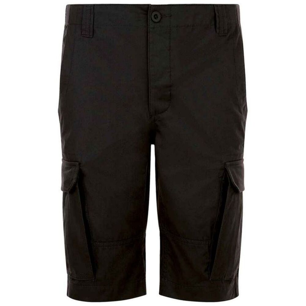 SOLS Mens Jackson Cargo Shorts / Black
